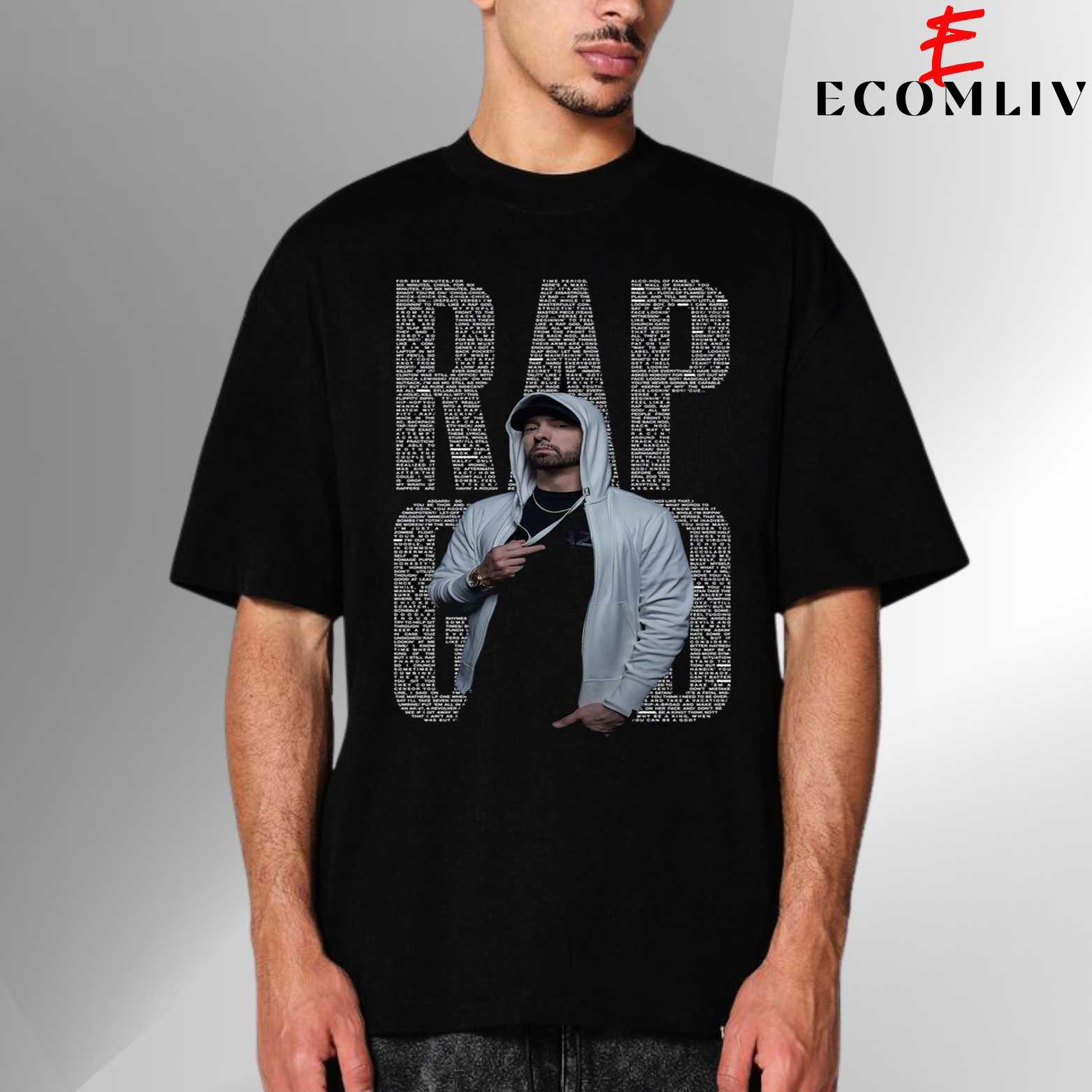 Rap God Eminem Unisex T Shirt, Hip Hop Streetwear Shirt